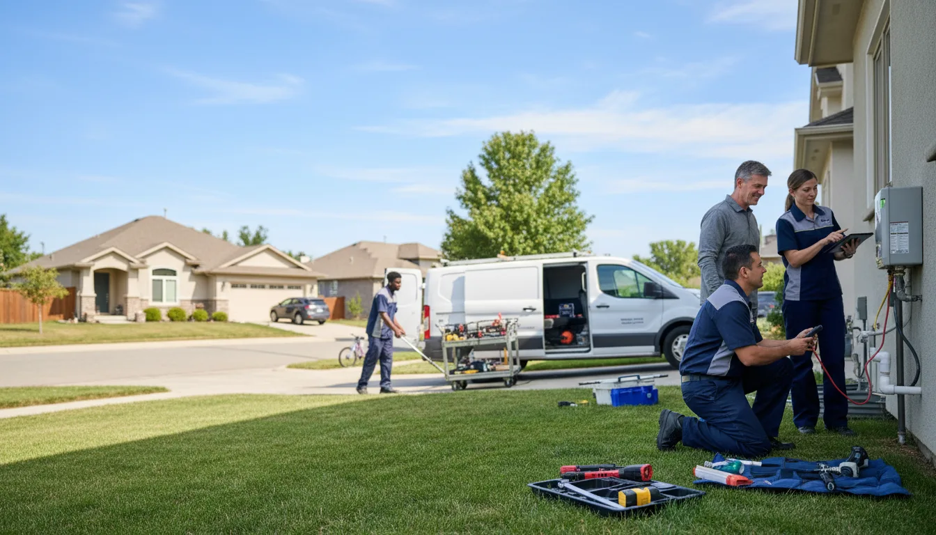 Tankless water heater service in South Heights, PA